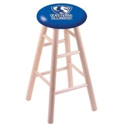 Holland Bar Stool Co. Maple Counter Stool, Natural Finish, Eastern Illinois Seat