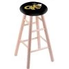 Holland Bar Stool Co. Maple Bar Stool, Natural Finish, Georgia Tech Seat