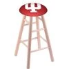 Holland Bar Stool Co. Maple Counter Stool, Natural Finish, Indiana Seat