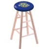 Holland Bar Stool Co. Maple Bar Stool, Natural Finish, Marquette University Seat
