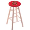 Holland Bar Stool Co. Maple Bar Stool, Natural Finish, Maryland Seat