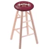 Holland Bar Stool Co. Maple Bar Stool, Natural Finish, Mississippi State Seat