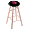 Holland Bar Stool Co. Maple Counter Stool, Natural Finish, Oklahoma Seat