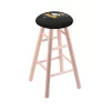 Holland Bar Stool Co. Maple Counter Stool, Natural Finish, Pittsburgh Penguins Seat