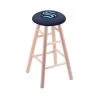 Holland Bar Stool Co Maple Counter Stool in Natural Finish with Seattle Kraken Seat