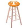 Holland Bar Stool Co. Maple Bar Stool, Natural Finish, Tennessee Seat