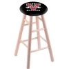 Holland Bar Stool Co. Maple Bar Stool, Natural Finish, Valdosta State Seat