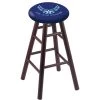 Holland Bar Stool Co. Oak Bar Stool, Dark Cherry Finish, U.S. Air Force Seat