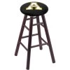 Holland Bar Stool Co. Oak Bar Stool, Dark Cherry Finish, Appalachian State Seat