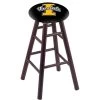 Holland Bar Stool Co. Oak Bar Stool, Dark Cherry Finish, Idaho Seat