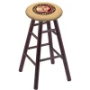 Holland Bar Stool Co. Oak Counter Stool, Dark Cherry Finish, Indian Motorcycle Seat -Kitchen & Dining Furniture Sales Store Holland20Bar20Stool20Co RCOSDCIndn HD 1