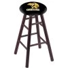 Holland Bar Stool Co. Oak Counter Stool, Dark Cherry Finish, Missouri Western State Seat