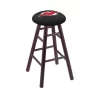 Holland Bar Stool Co. Oak Bar Stool, Dark Cherry Finish, New Jersey Devils Seat -Kitchen & Dining Furniture Sales Store Holland20Bar20Stool20Co RCOSDCNJDevlxx2ea4c5