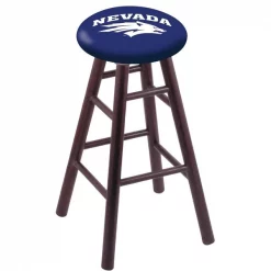 Holland Bar Stool Co. Oak Bar Stool, Dark Cherry Finish, Nevada Seat