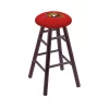 Holland Bar Stool Co. Oak Counter Stool, Dark Cherry Finish, Ottawa Senators Seat