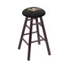 Holland Bar Stool Co. Oak Bar Stool, Dark Cherry Finish, Pittsburgh Penguins Seat -Kitchen & Dining Furniture Sales Store Holland20Bar20Stool20Co RCOSDCPitPenxx5e3e75