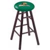 Holland Bar Stool Co. Oak Bar Stool, Dark Cherry Finish, Wright State Seat