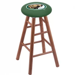 Holland Bar Stool Co. Oak Counter Stool, Medium Finish, Bemidji State Seat