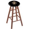 Holland Bar Stool Co. Oak Counter Stool, Medium Finish, Idaho Seat