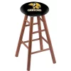 Holland Bar Stool Co. Oak Counter Stool, Medium Finish, Missouri Western State Seat
