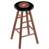 Holland Bar Stool Co. Oak Counter Stool, Medium Finish, U.S. Marines Seat -Kitchen & Dining Furniture Sales Store Holland20Bar20Stool20Co RCOSMedMarine