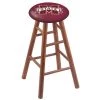 Holland Bar Stool Co. Oak Bar Stool, Medium Finish, Mississippi State Seat