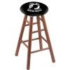 Holland Bar Stool Co. Oak Bar Stool, Medium Finish, POW/MIA Seat