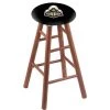 Holland Bar Stool Co. Oak Bar Stool, Medium Finish, Purdue Seat