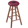 Holland Bar Stool Co. Oak Counter Stool, Medium Finish, Southern Illinois Seat
