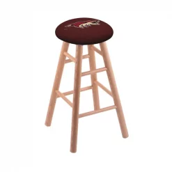Holland Bar Stool Co. Oak Counter Stool, Natural Finish, Arizona Coyotes Seat