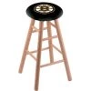Holland Bar Stool Co. Oak Counter Stool, Natural Finish, Boston Bruins Seat -Kitchen & Dining Furniture Sales Store Holland20Bar20Stool20Co RCOSNatBosBru
