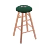 Holland Bar Stool Co. Oak Counter Stool, Natural Finish, Dallas Stars Seat