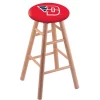 Holland Bar Stool Co. Oak Counter Stool, Natural Finish, University of Dayton Seat