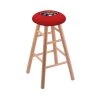 Holland Bar Stool Co. Oak Bar Stool, Natural Finish, Florida Panthers Seat