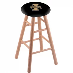 Holland Bar Stool Co. Oak Counter Stool, Natural Finish, Idaho Seat