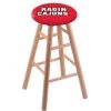 Holland Bar Stool Co. Oak Counter Stool, Natural Finish, Louisiana-Lafayette Seat