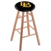 Holland Bar Stool Co. Oak Counter Stool, Natural Finish, Long Beach State University Seat