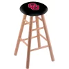 Holland Bar Stool Co. Oak Counter Stool, Natural Finish, Oklahoma Seat