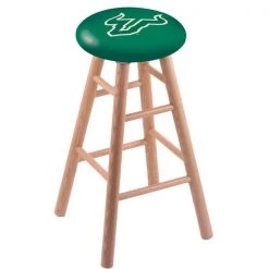 Holland Bar Stool Co. Oak Counter Stool, Natural Finish, South Florida Seat