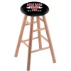 Holland Bar Stool Co. Oak Bar Stool, Natural Finish, Valdosta State Seat -Kitchen & Dining Furniture Sales Store Holland20Bar20Stool20Co RCOSNatValdSt