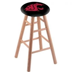 Holland Bar Stool Co. Oak Bar Stool, Natural Finish, Washington State Seat