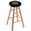 Holland Bar Stool Co. Oak Counter Stool, Natural Finish, Western Michigan Seat