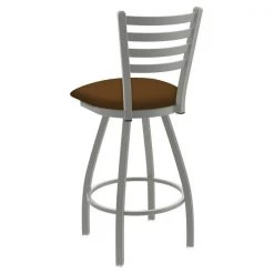 Holland Bar Stool Co. 30" Swivel Bar Stool, Nickel Finish, Canter Thatch Seat -Kitchen & Dining Furniture Sales Store Holland20Bar20Stool20Co X410AN001 2