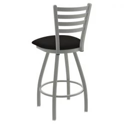 Holland Bar Stool Co. 30" Swivel Bar Stool, Nickel Finish, Canter Espresso Seat -Kitchen & Dining Furniture Sales Store Holland20Bar20Stool20Co X410AN003 2