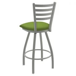 Holland Bar Stool Co. 30" Swivel Bar Stool, Nickel Finish, Canter Green Seat -Kitchen & Dining Furniture Sales Store Holland20Bar20Stool20Co X410AN009 2