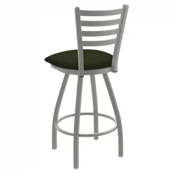 Holland Bar Stool Co. 30" Swivel Bar Stool, Nickel Finish, Canter Pine Seat -Kitchen & Dining Furniture Sales Store Holland20Bar20Stool20Co X410AN010 2