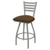 Holland Bar Stool Co. 30" Swivel Bar Stool, Nickel Finish, Rein Thatch Seat -Kitchen & Dining Furniture Sales Store Holland20Bar20Stool20Co X410AN026