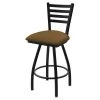 Holland Bar Stool Co. 30" Swivel Bar Stool, Black Wrinkle, Canter Saddle Seat -Kitchen & Dining Furniture Sales Store Holland20Bar20Stool20Co X410BW012