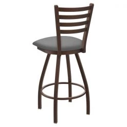 Holland Bar Stool Co. 30" Swivel Bar Stool, Brnz Finish, Canter Grey Seat -Kitchen & Dining Furniture Sales Store Holland20Bar20Stool20Co X410BZ007 2