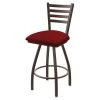 Holland Bar Stool Co. 30" Swivel Bar Stool, Brnz Finish, Graph Ruby Seat -Kitchen & Dining Furniture Sales Store Holland20Bar20Stool20Co X410BZ016